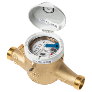 Счетчики  воды мокроход с глицерином Zenner MNK-RP R160 класс С  DN 20 L 130